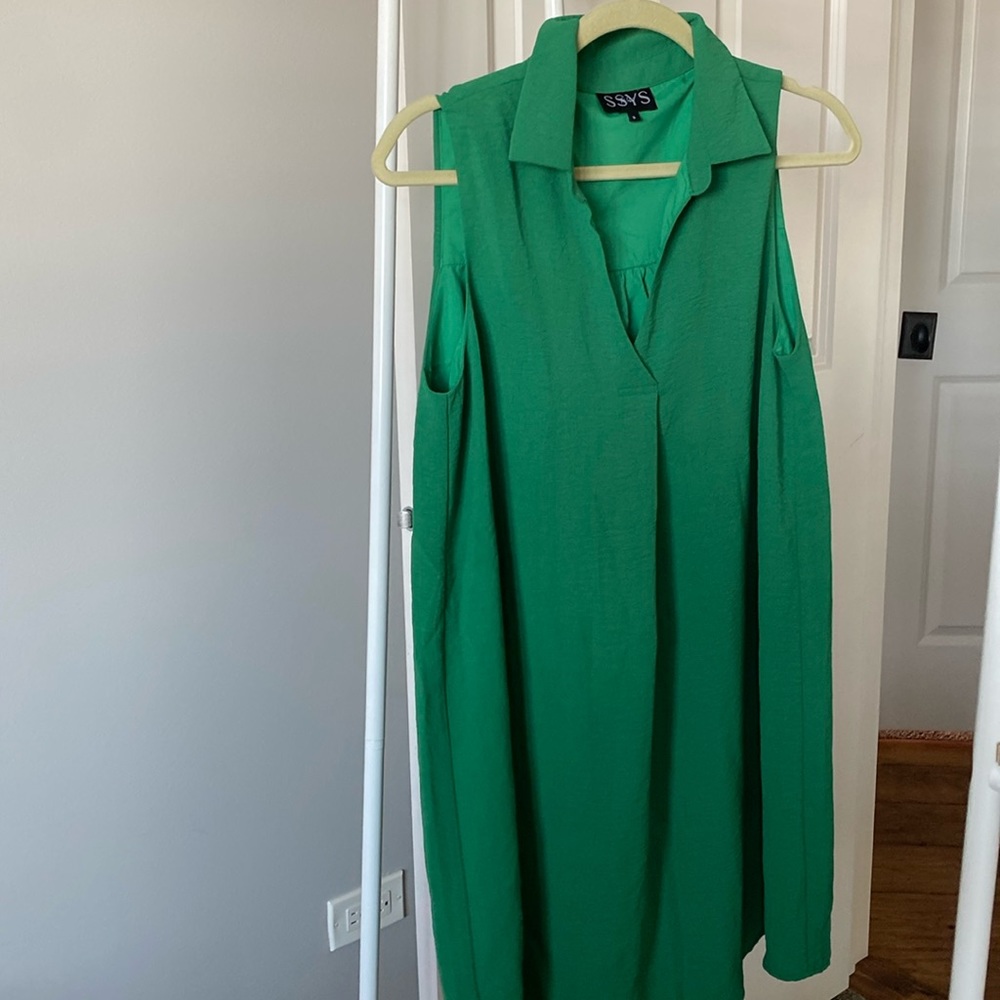 Green dress